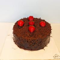 کیک شکلاتی متوسط