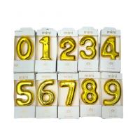 شمع عدد طلايى