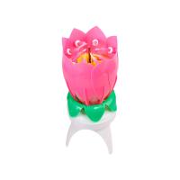 شمع موزيكال گل لاله