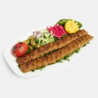 خوراک کباب کوبیده دو سیخ