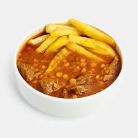 خورشت قیمه سیب زمینی (اضافه)
