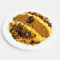 عدس پلو با گوشت