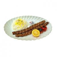 چلوکباب کوبیده دوسیخ مخصوص 