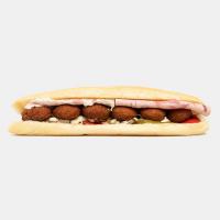 ساندویچ فلافل با ژامبون