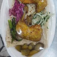 خوراک مرغ سرخ شده