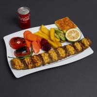خوراک کباب لقمه نگین دار