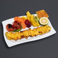 خوراک جوجه کباب زعفرانی