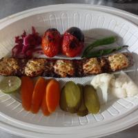 خوراک کباب کوبیده نگینی