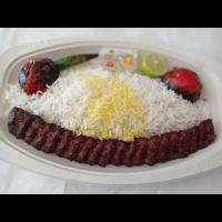 چلو کباب کوبیده معمولی