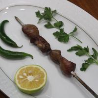 قلوه گوسفندی کبابی