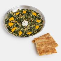 املت اسفناج و قارچ