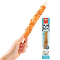 تشویقی سگ ونپی مدل Chewy Chicken Jerky & Rawhide Twists