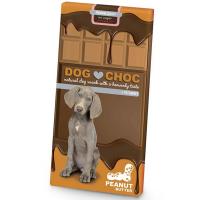 تشویقی شکلات تختهای سگ Dog Choc طعم کره بادام زمینی