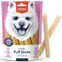 تشویقی سگ ونپی مدل Chewy Puff Sticks Chicken