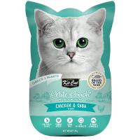 پوچ گربه کیت کت با طعم مرغ و ماهی صبا