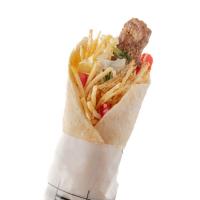 ساندویچ رول کباب کوبیده گوشت