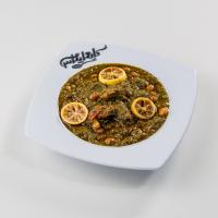 چلو خورشت قورمه سبزی
