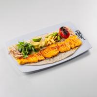 خوراک جوجه کباب زعفرانی