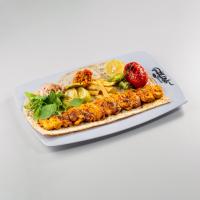 خوراک جوجه کباب ران زعفرانی