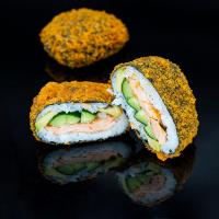 گریلد سالمون سوشی برگر