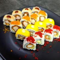 سوشی باکس سوخاری مرغ و میگو اقتصادی (16 تکه)