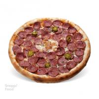 پیتزا پپرونی هالوپینو نیویورک استایل