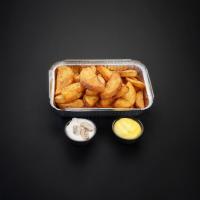 سیب زمینی سرخ شده با سس قارچ