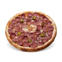 پیتزا پپرونی هالوپینو نیویورک استایل