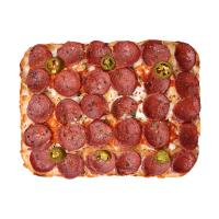 پیتزا پپرونی هالوپینو آمریکایی