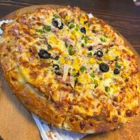 پیتزا آیلند آمریکایی دو نفره (24 سانتی متری)