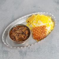 چلو خورشت کرفس