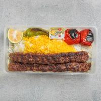 چلو کباب کوبیده 