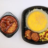 چلو خورشت قیمه بادمجان