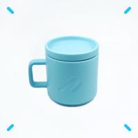 ماگ سرامیکی دست‌ساز آبی