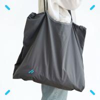 کیف پارچه ای طوسی بزرگ