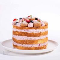 کیک لیدی بری متوسط