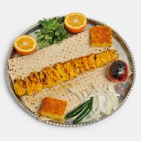 خوراک جوجه کباب مخصوص (استیک سینه مرغ)