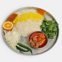 چلو خورشت بادمجان