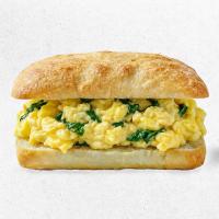 اسکرامبل اگ اسفناج