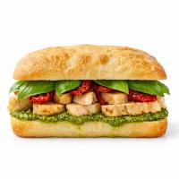 چاپاتا مرغ پستو