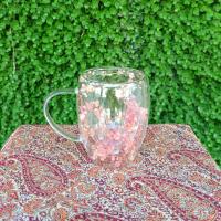 جام دمنوش دوجداره