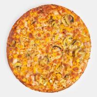 پیتزا مرغ هروییکا آمریکایی