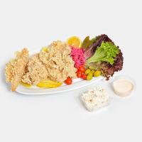 فیله مرغ استریپس چهار تکه