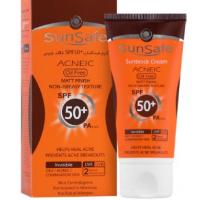 کرم ضد آفتاب بدون رنگ سان سیف بدون چربی SPF50