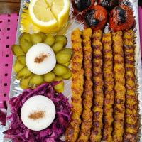 خوراک کباب کوبیده مرغ