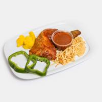 خوراک ران مرغ سس پز