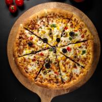 پیتزا سوسیس شکاری آمریکایی 27 سانتی متری