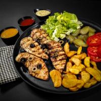 فیله مرغ هیزمی پرسی (چهار تکه)