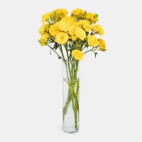 دسته گل رز مینیاتوری زرد