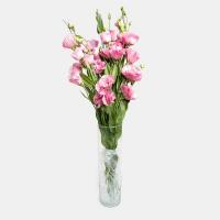 دسته گل لیسیانتوس صورتی